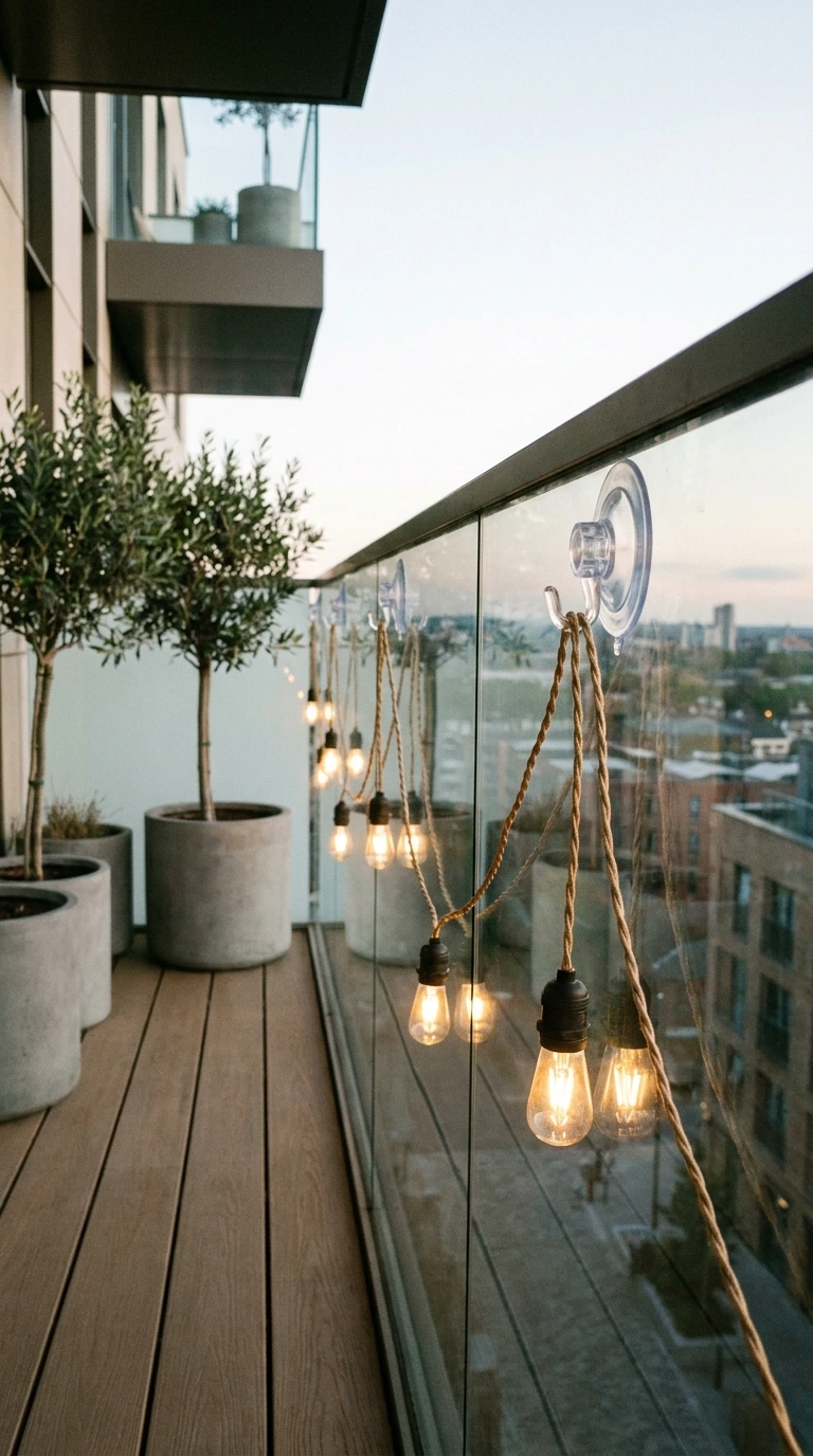 how to hang outdoor string lights no drilling 5