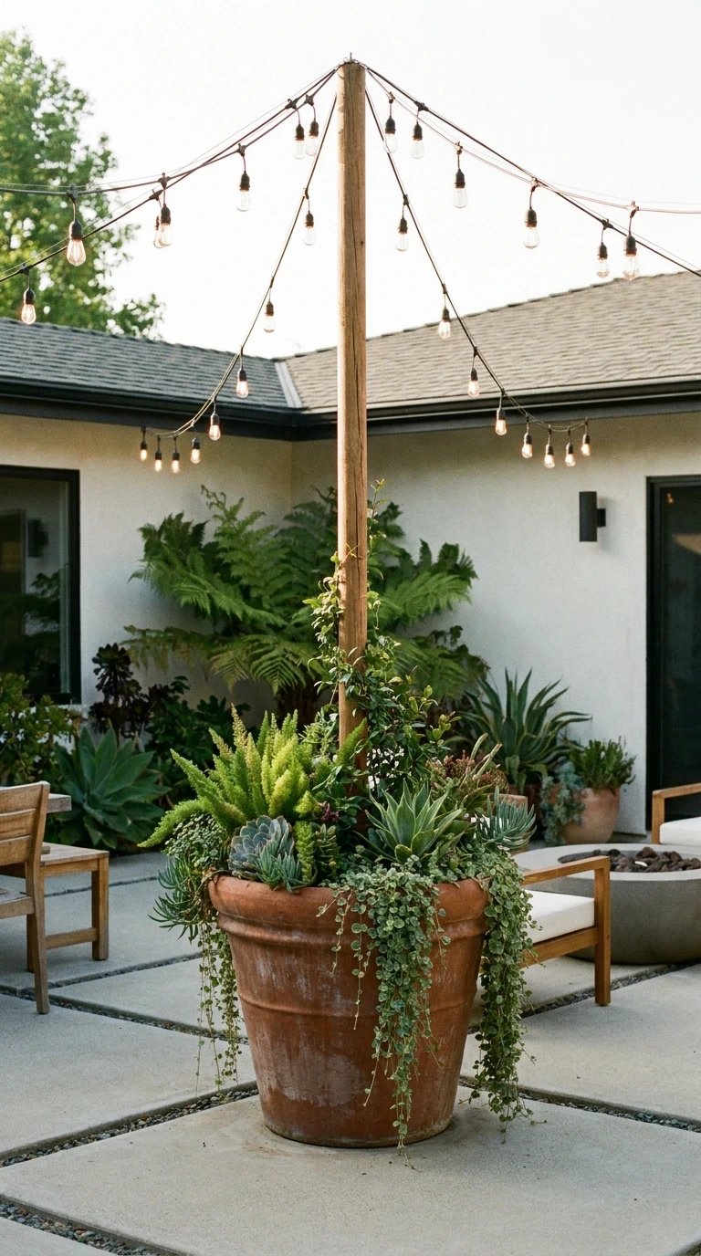how to hang outdoor string lights no drilling 6