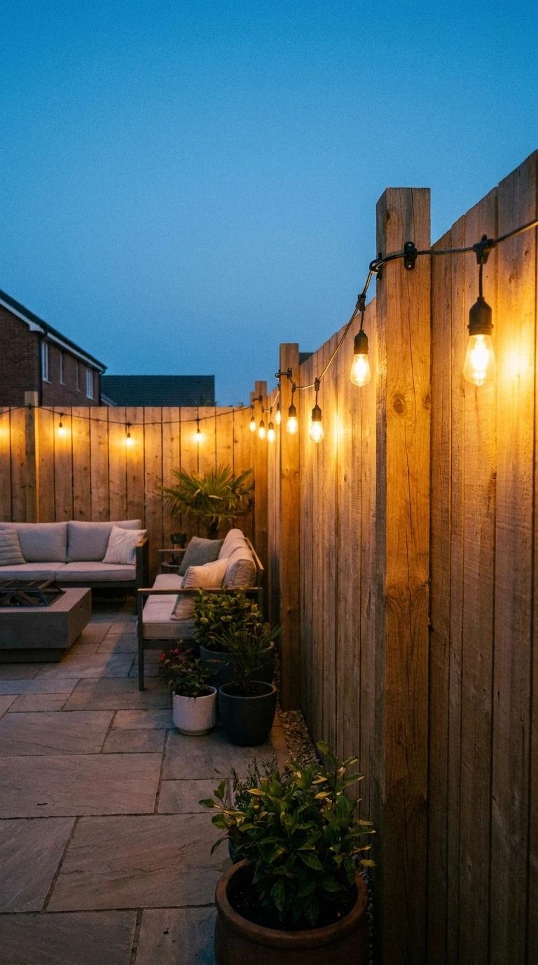 how to hang outdoor string lights no drilling 7