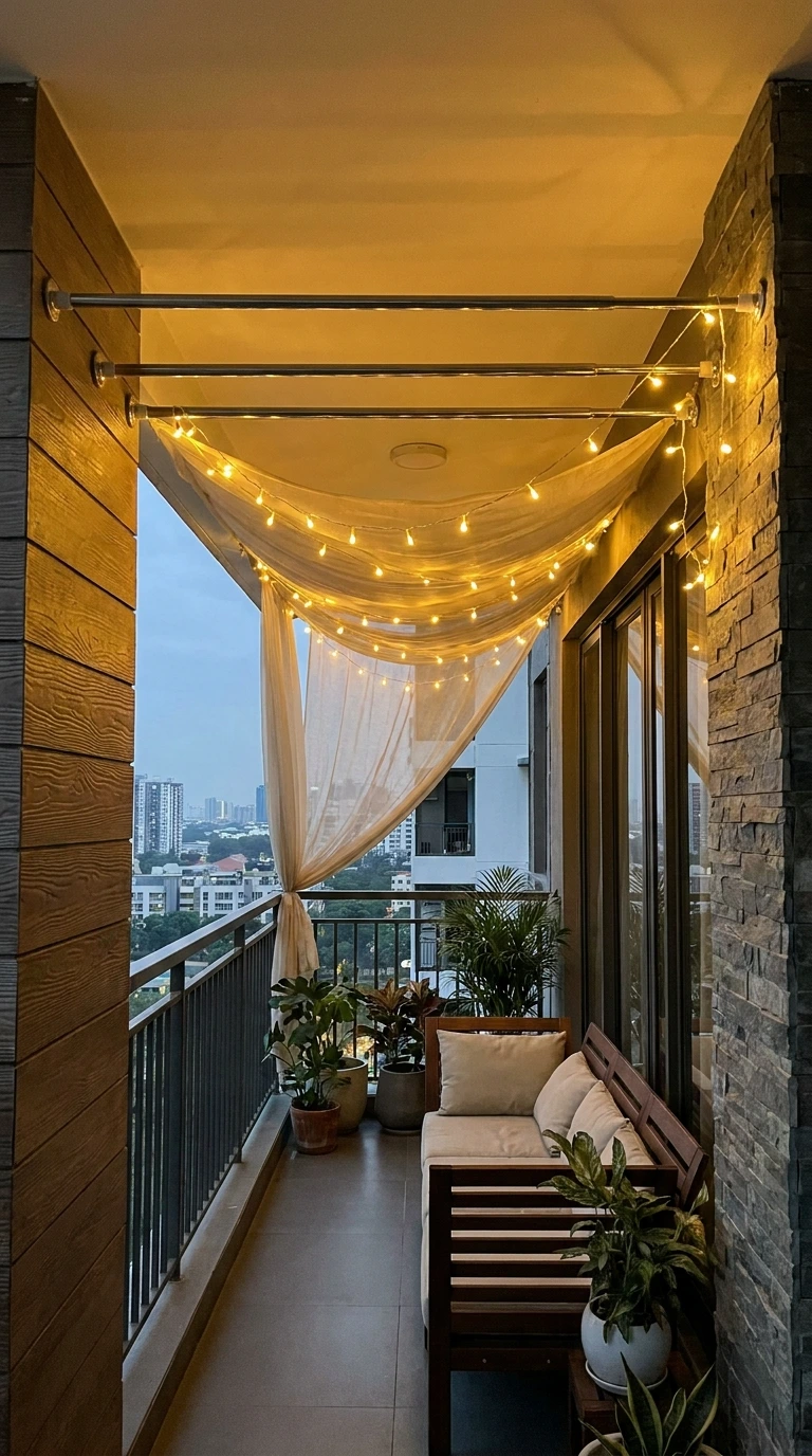 how to hang outdoor string lights no drilling 9