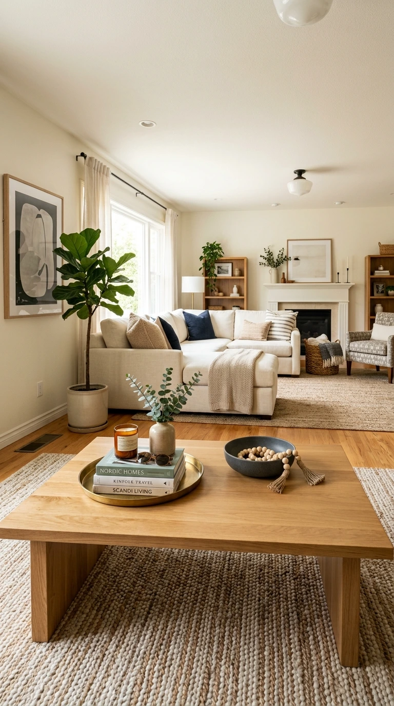 how to style a coffee table 3
