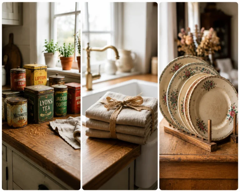 kitchen counter decor aesthetic