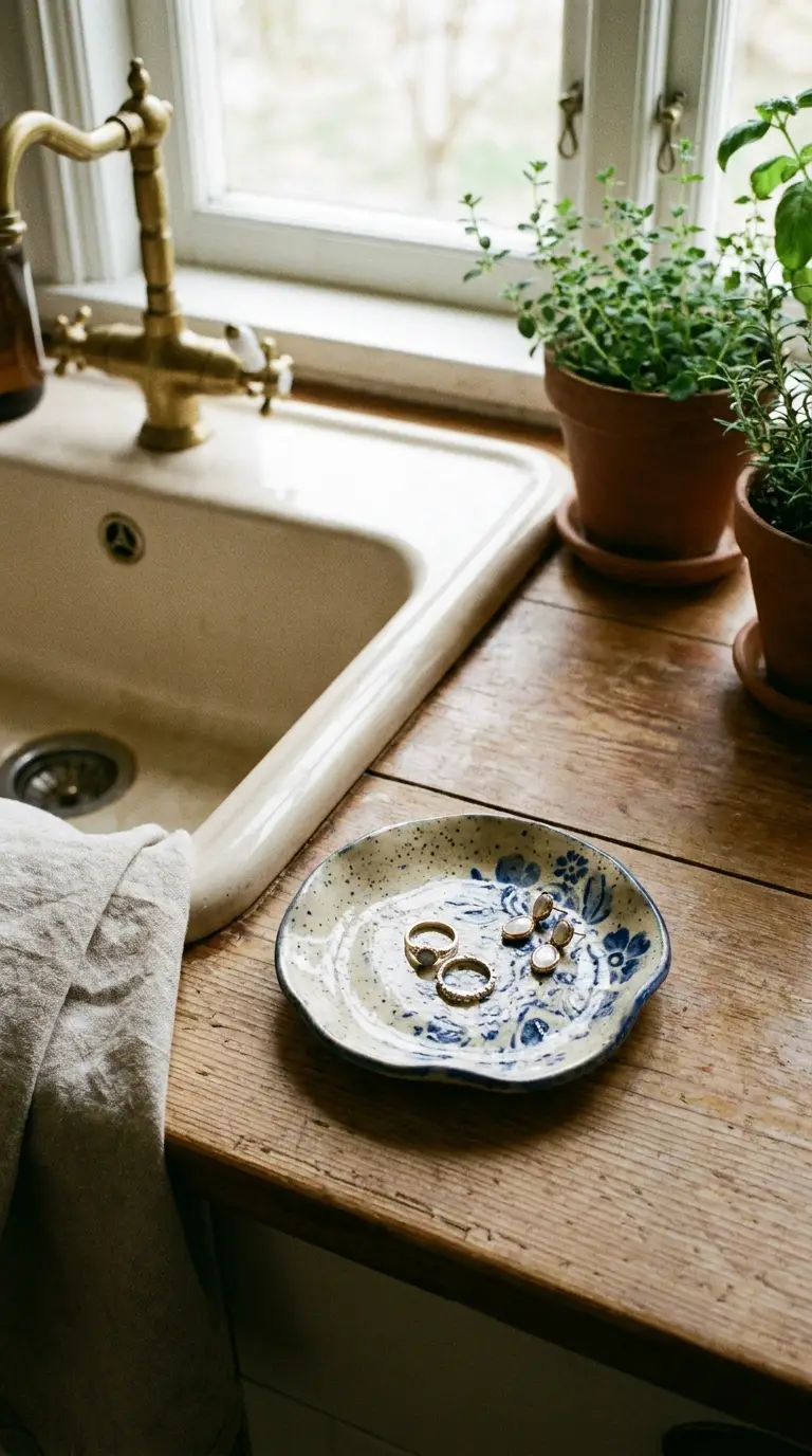 kitchen counter decor aesthetic 33