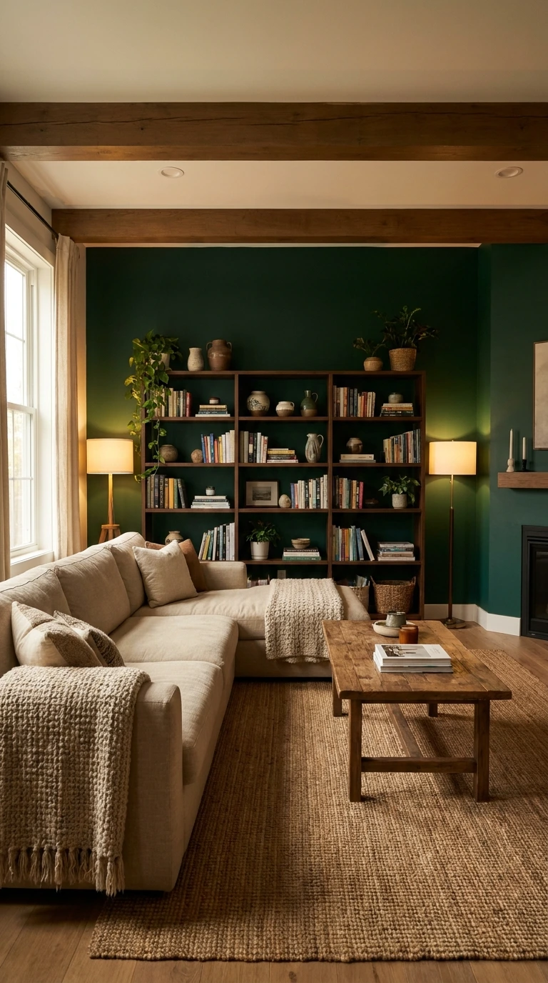 living room accent wall ideas 12