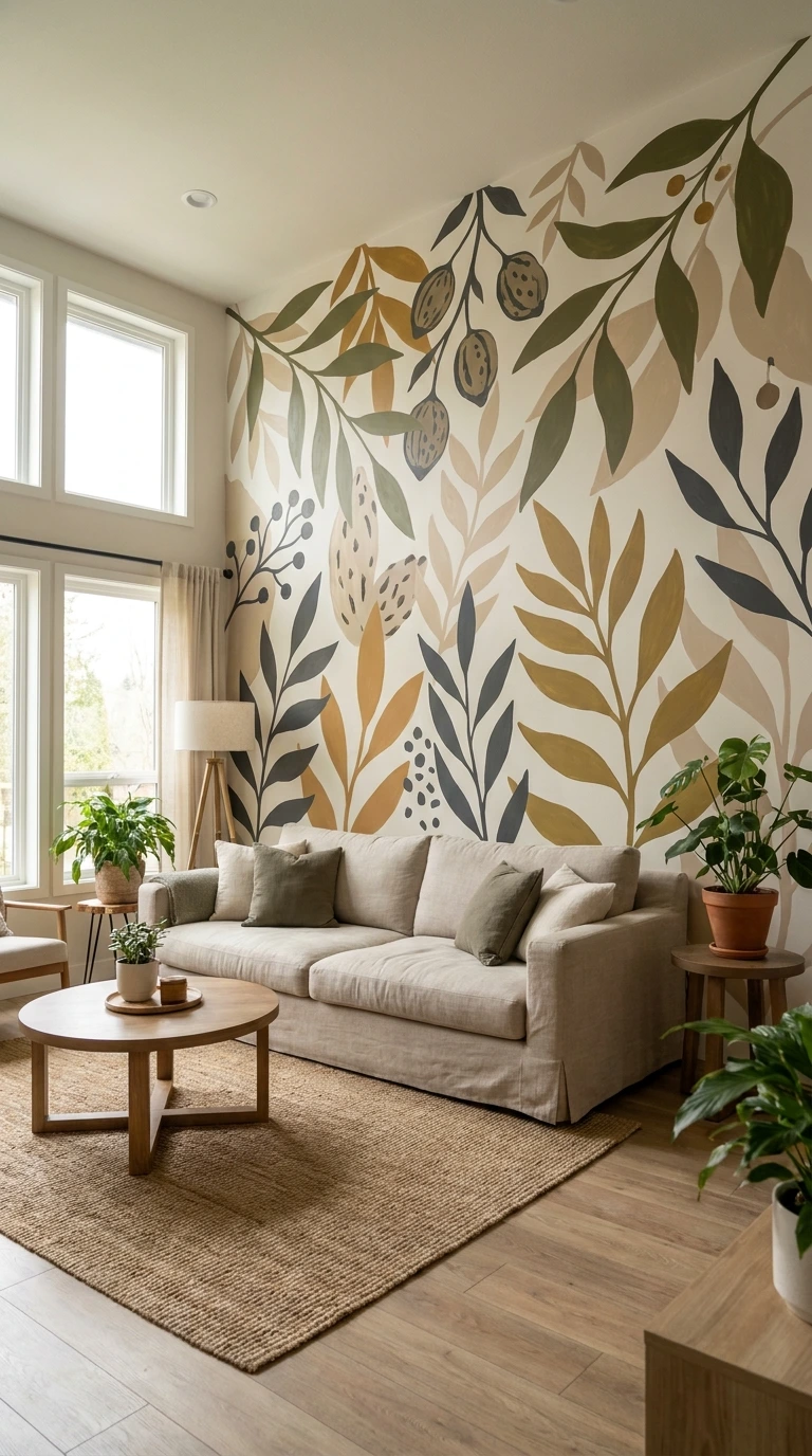 living room accent wall ideas 13