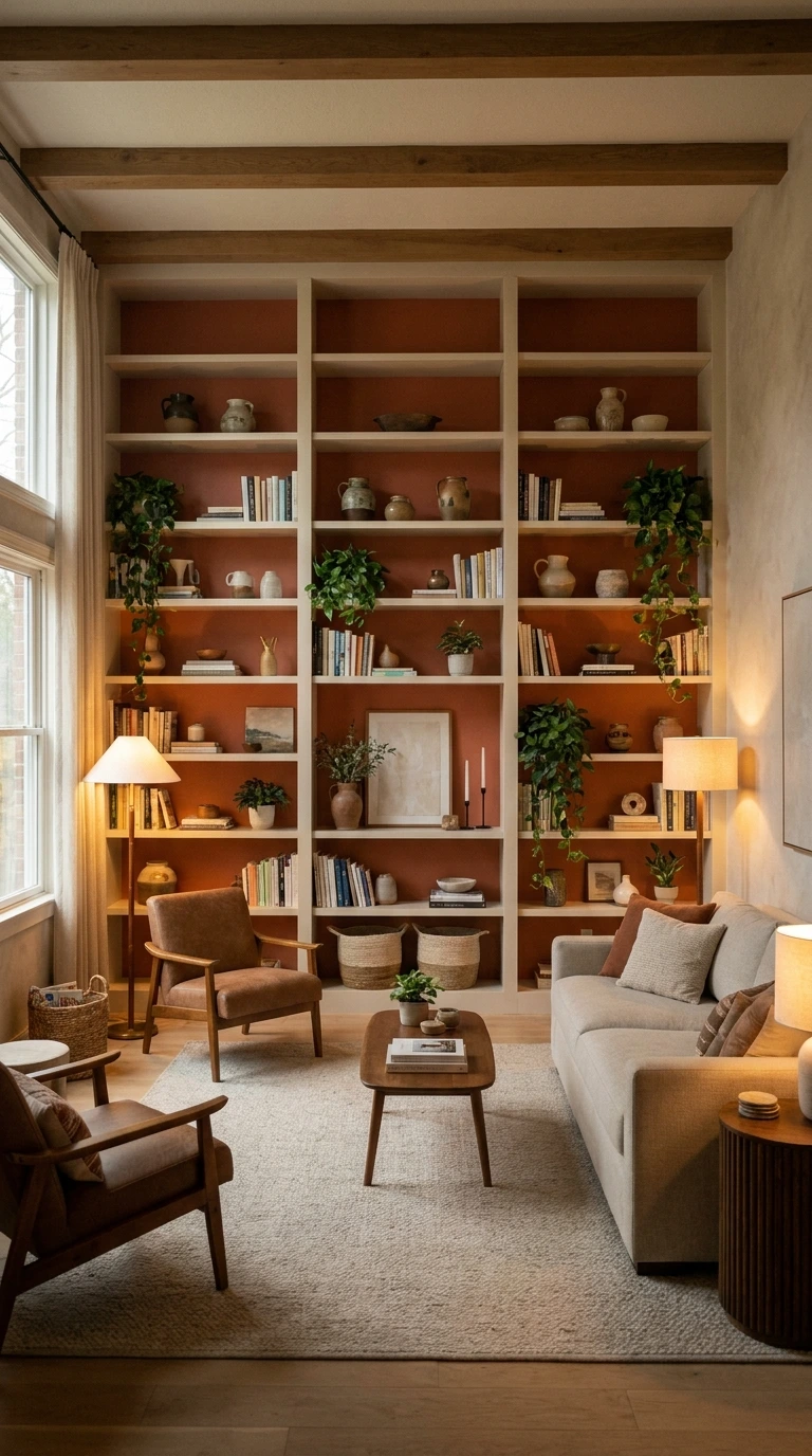 living room accent wall ideas 16