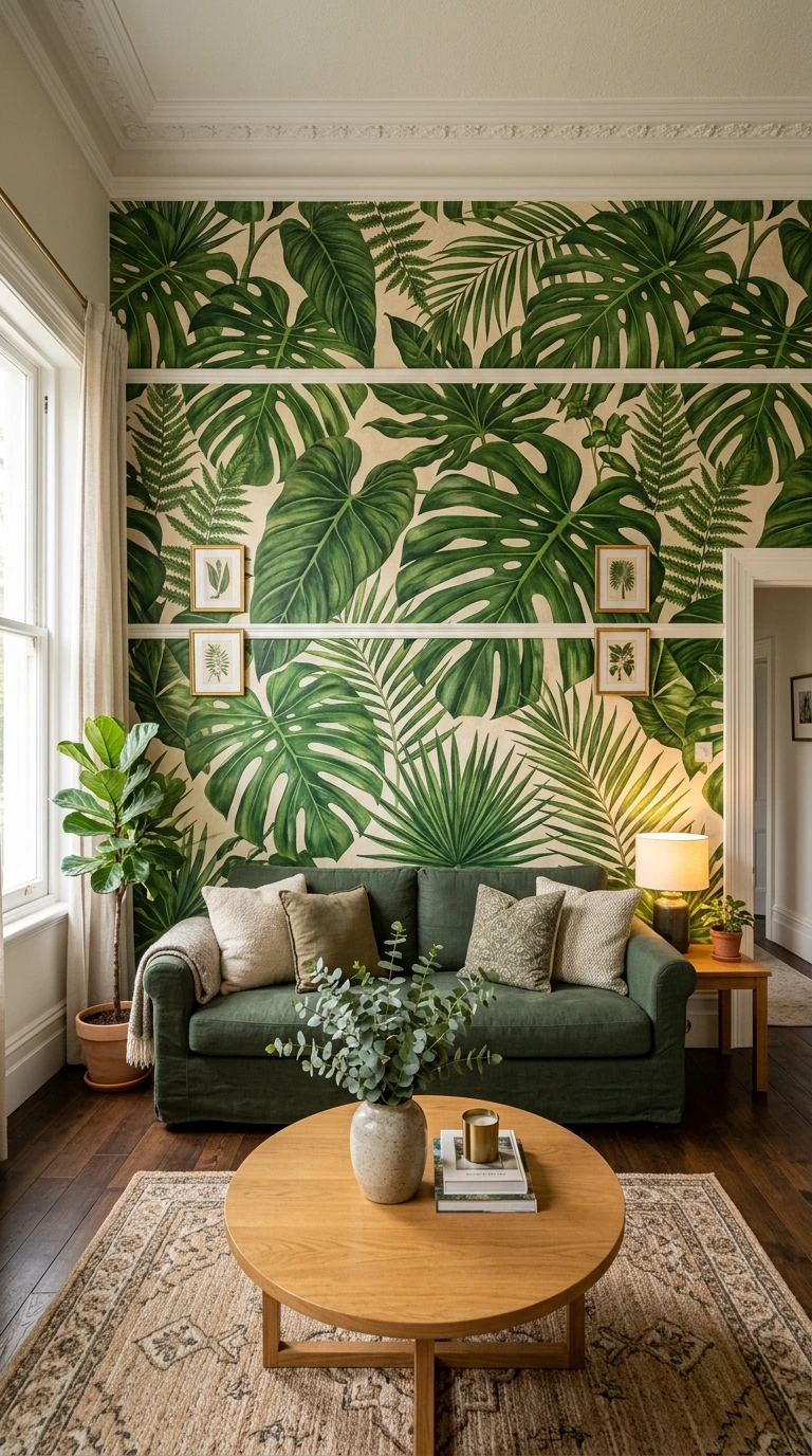 living room accent wall ideas 4