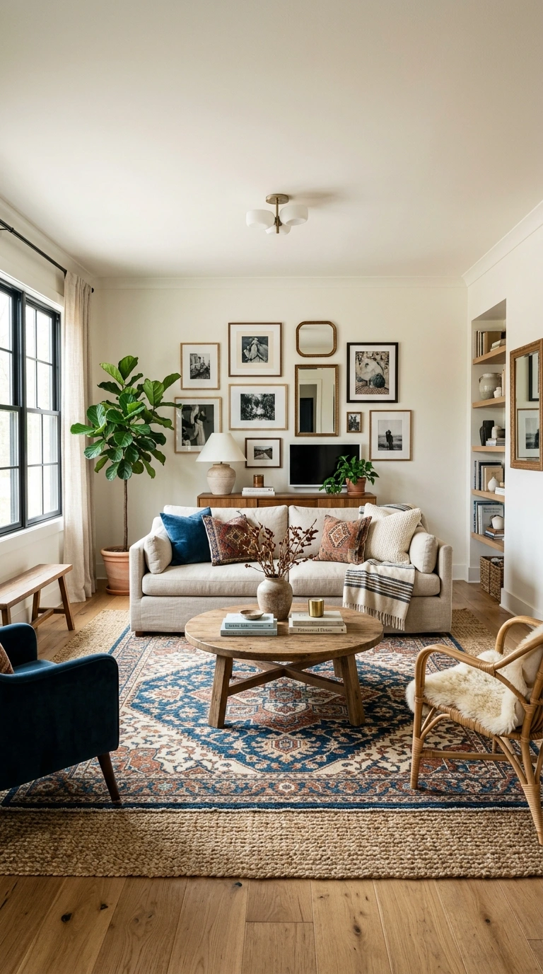 living room decor trends 2026 13