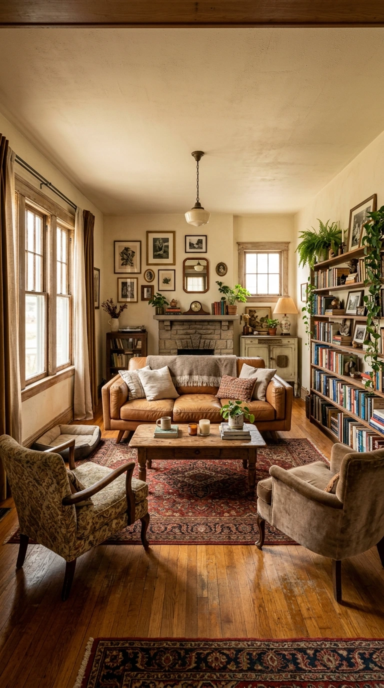living room decor trends 2026 40