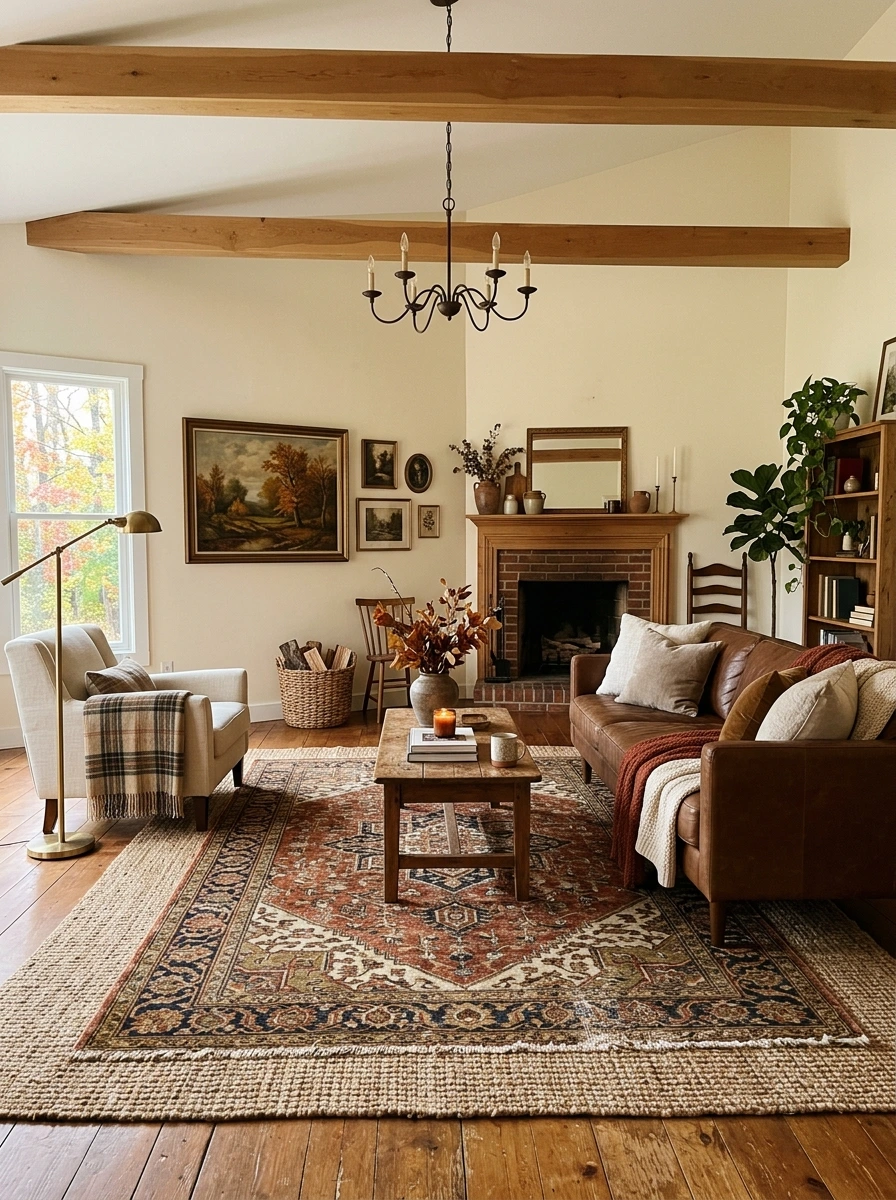 new deco fall room decor rich brown tones 13