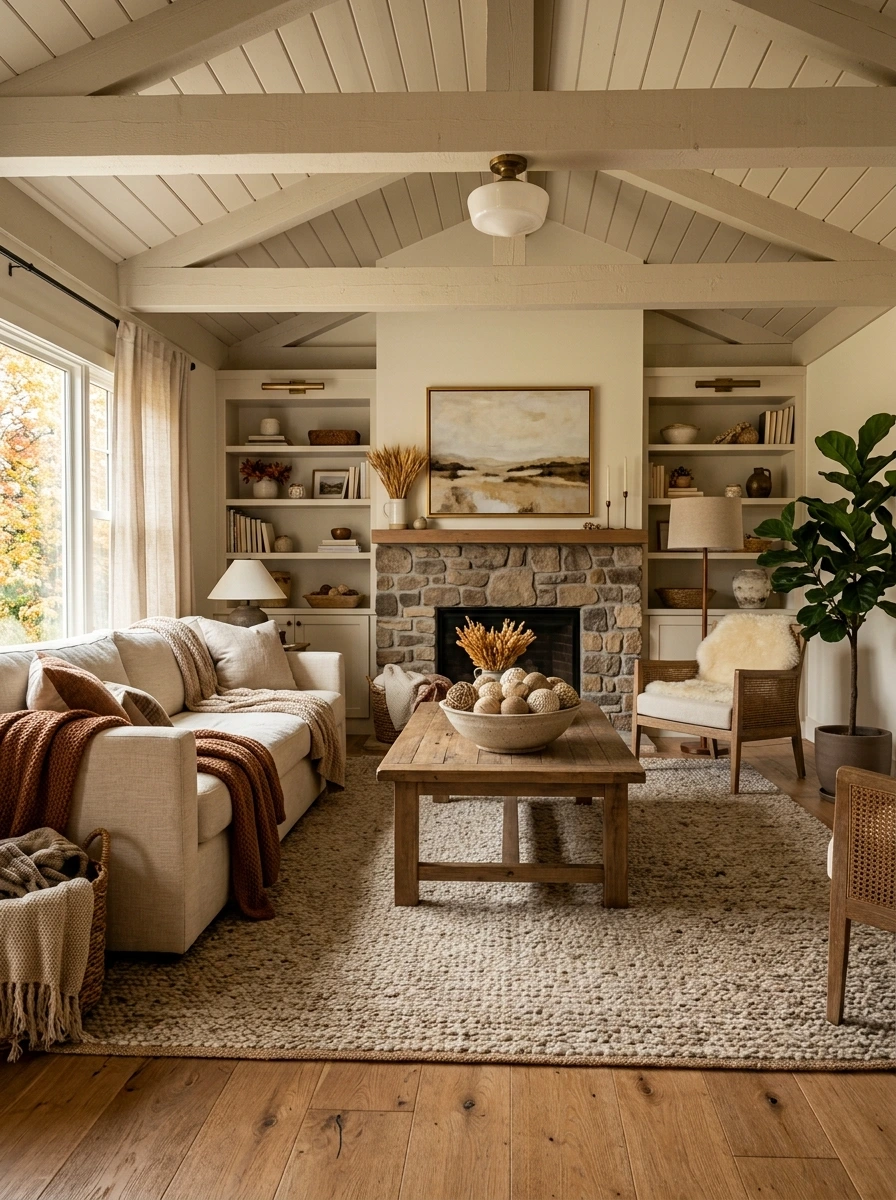 new deco fall room decor rich brown tones 14
