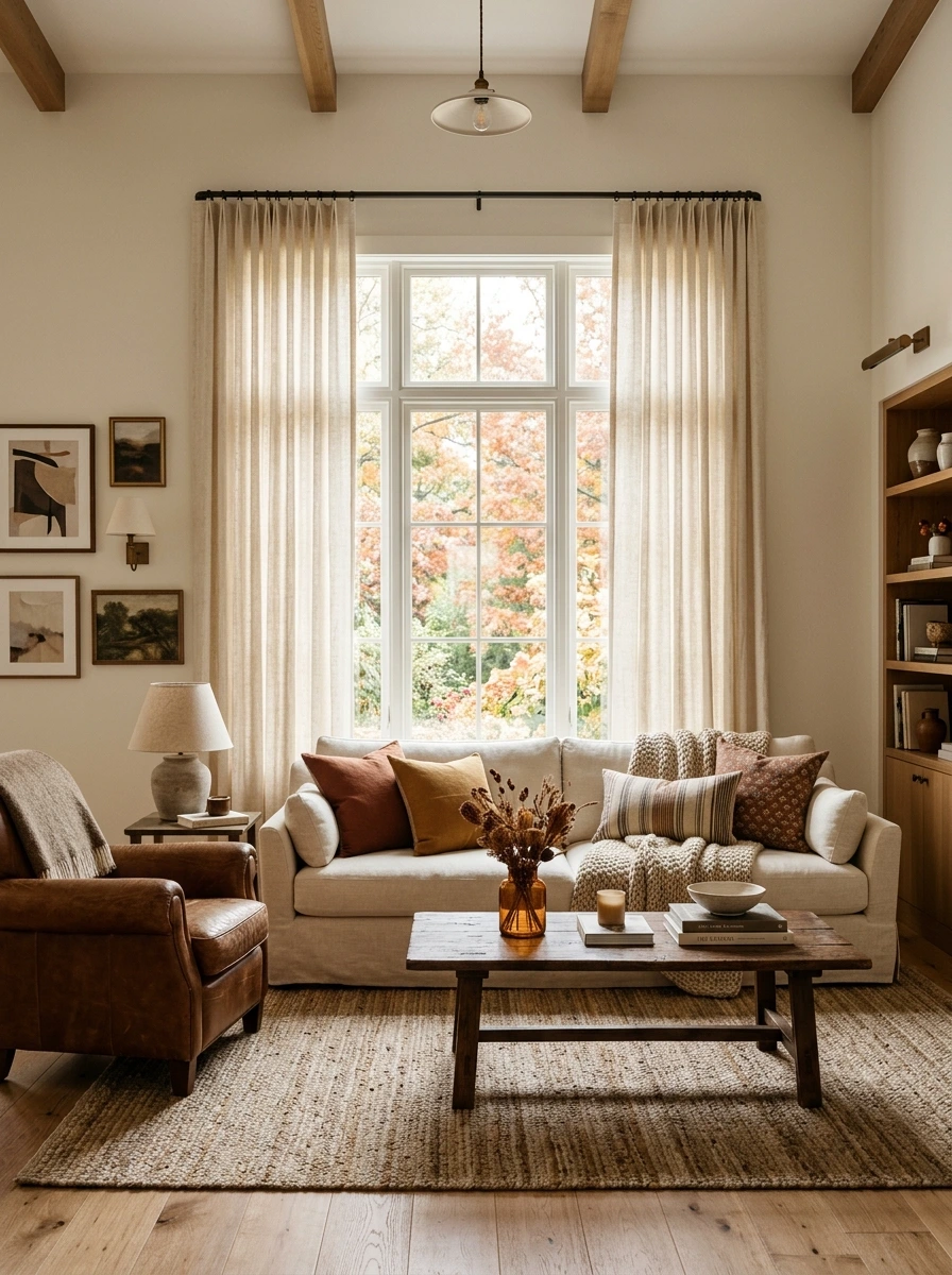 new deco fall room decor rich brown tones 24