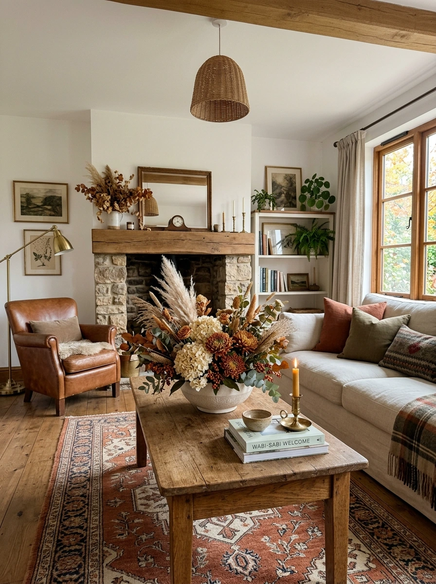 new deco fall room decor rich brown tones 25