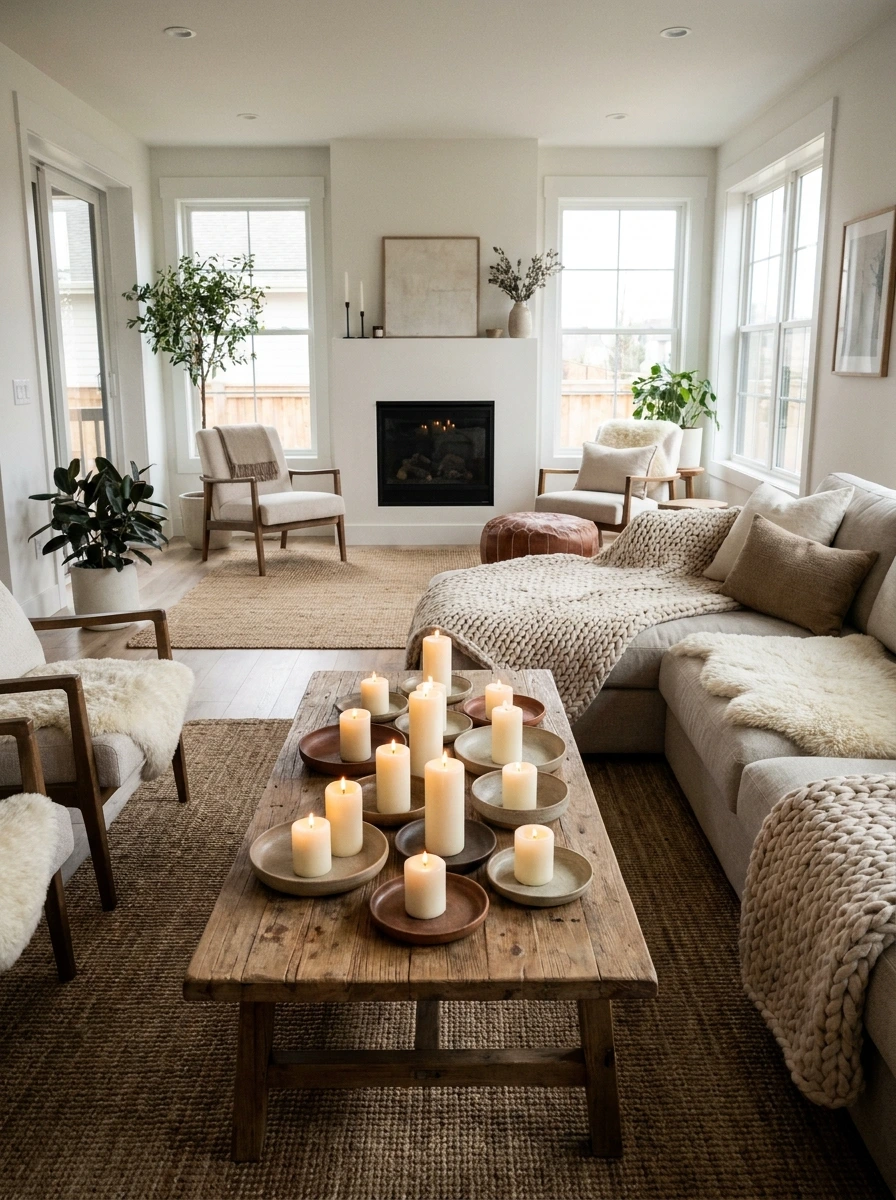 nordic fall room decor ideas scandinavian aesthetic 20
