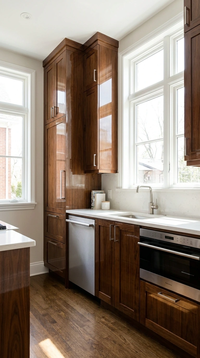open shelving vs closed cabinets small apartment 9