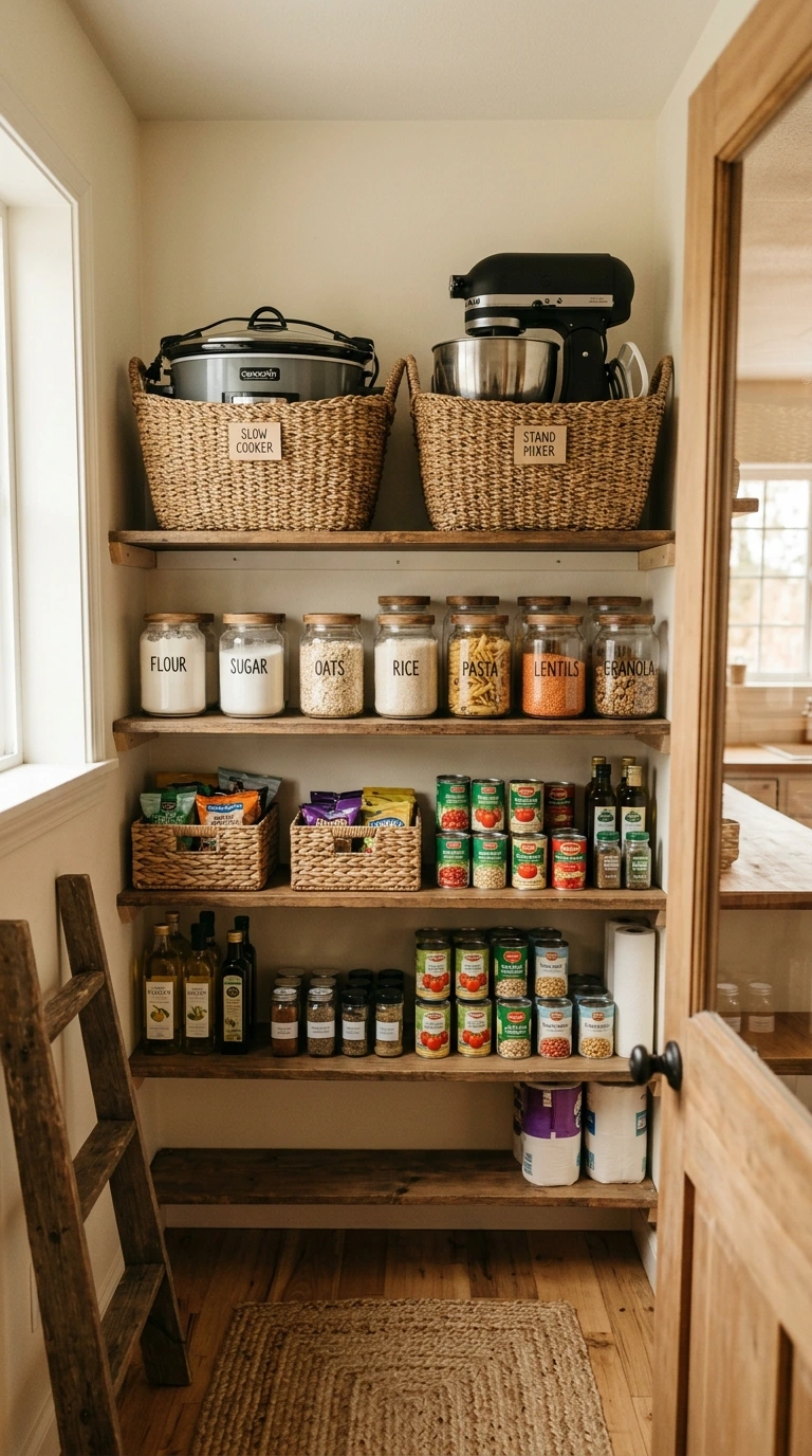 pantry organization ideas 29