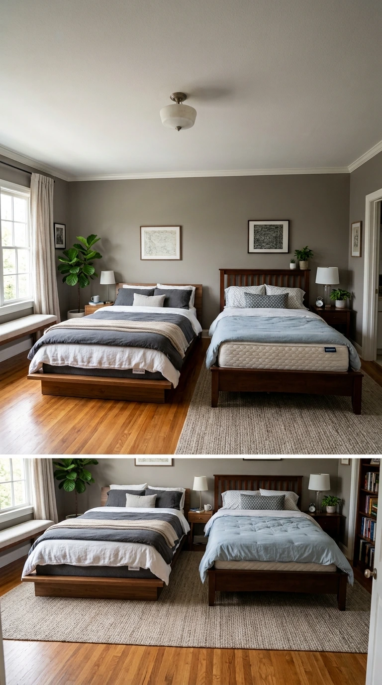 platform bed vs traditional bed frame 25