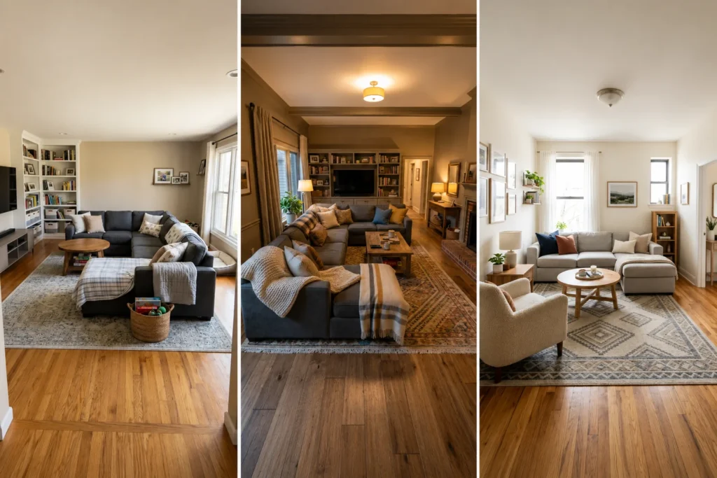 sectional vs regular sofa living room