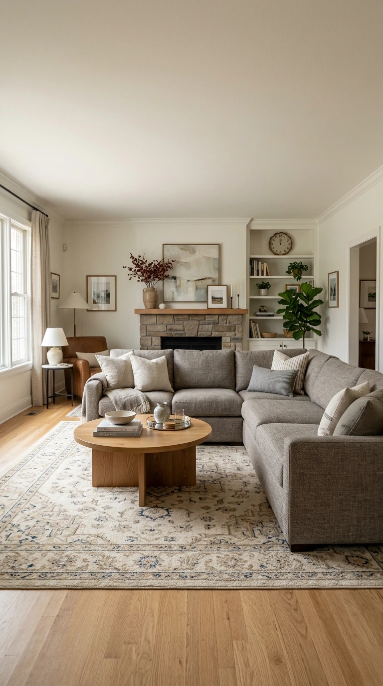 sectional vs regular sofa living room 16