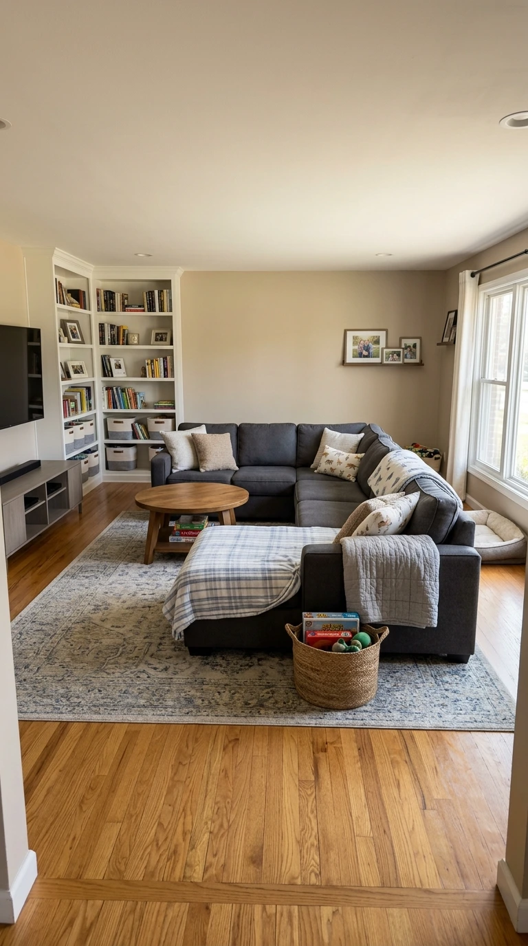 sectional vs regular sofa living room 17
