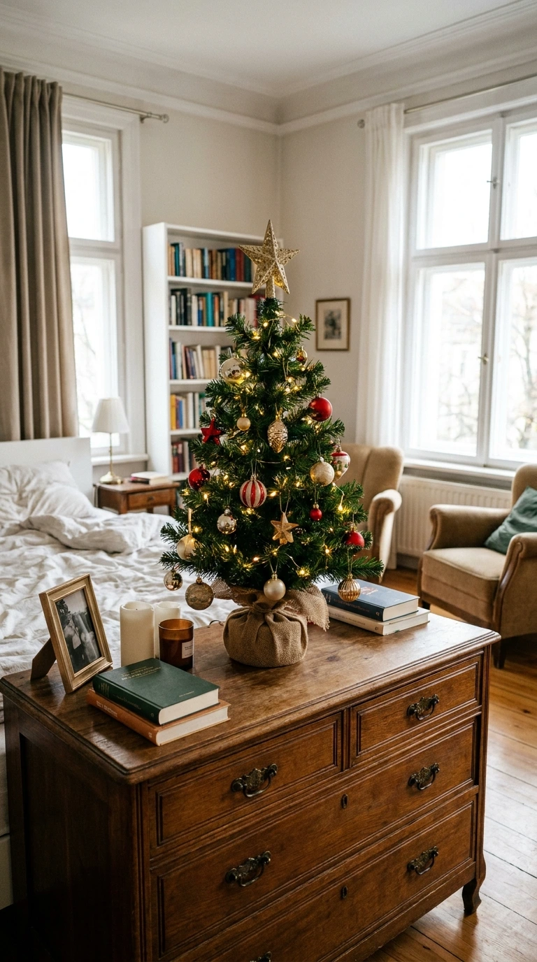 small apartment holiday decor ideas 2