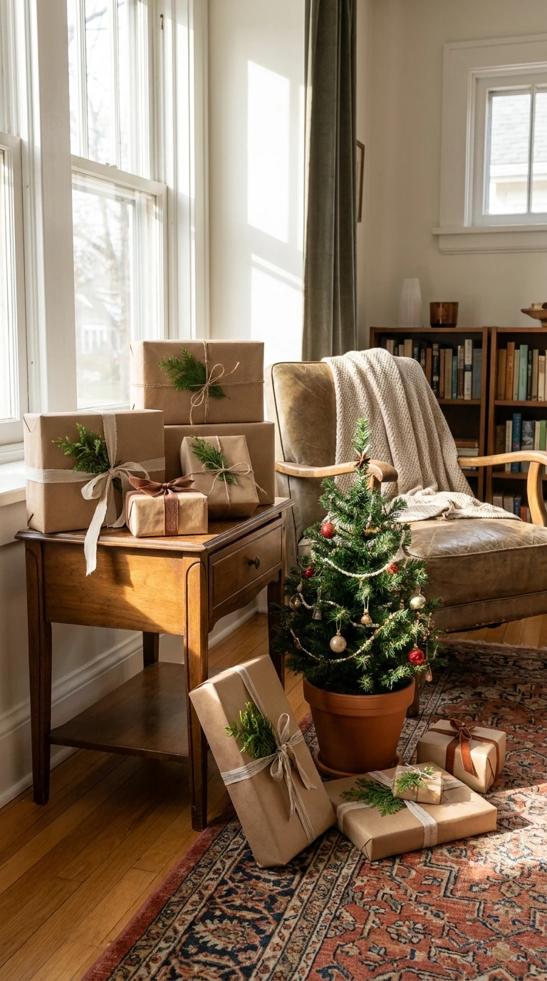 small apartment holiday decor ideas 23