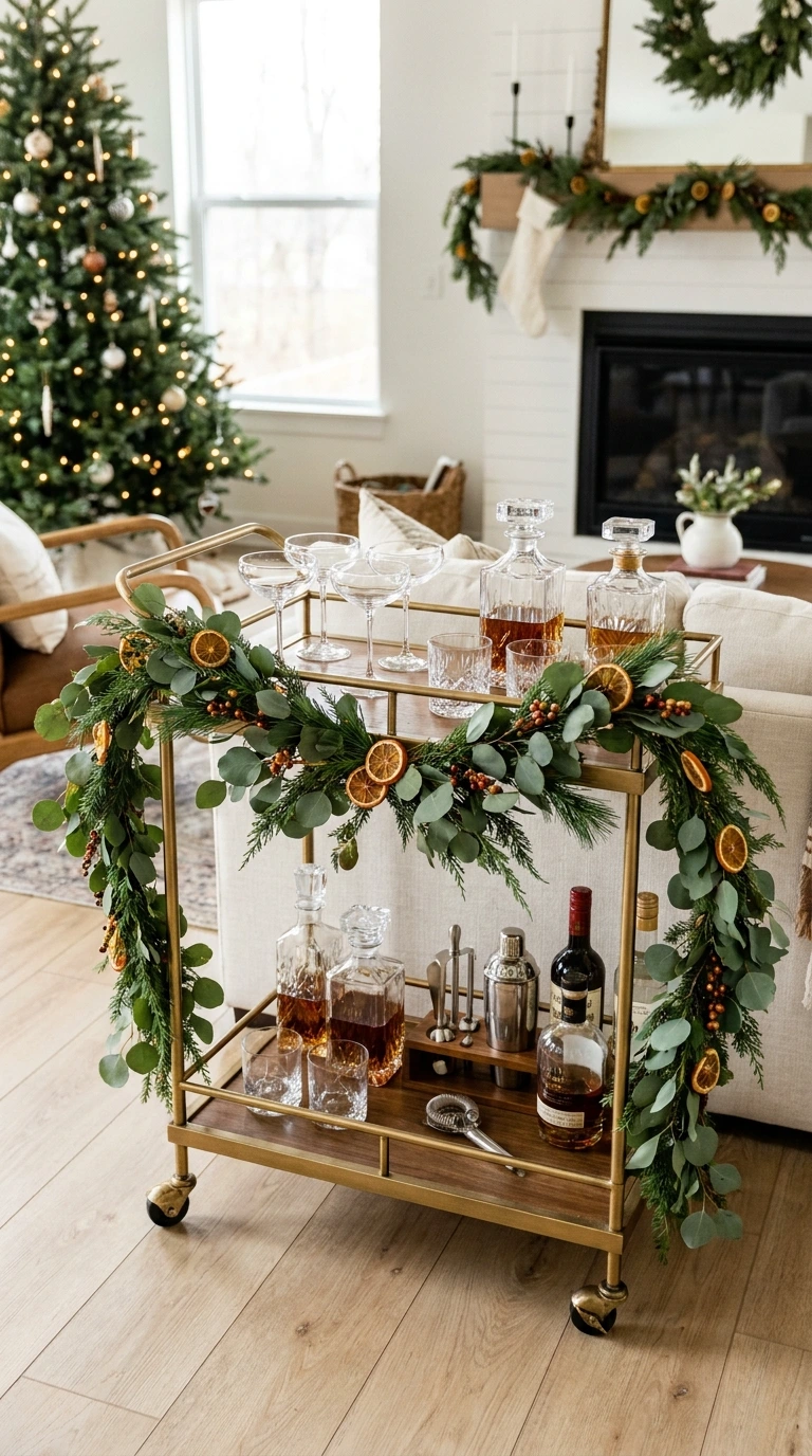 small apartment holiday decor ideas 25