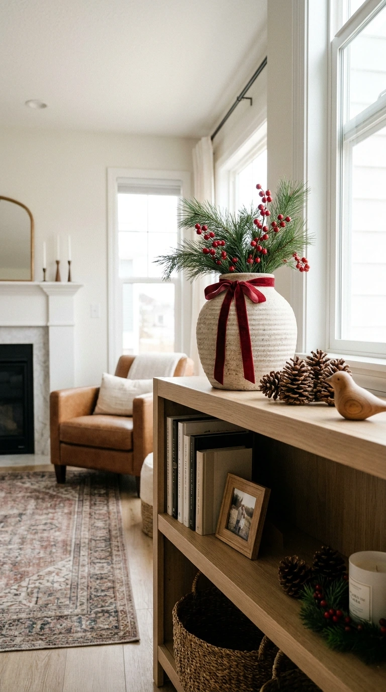 small apartment holiday decor ideas 29