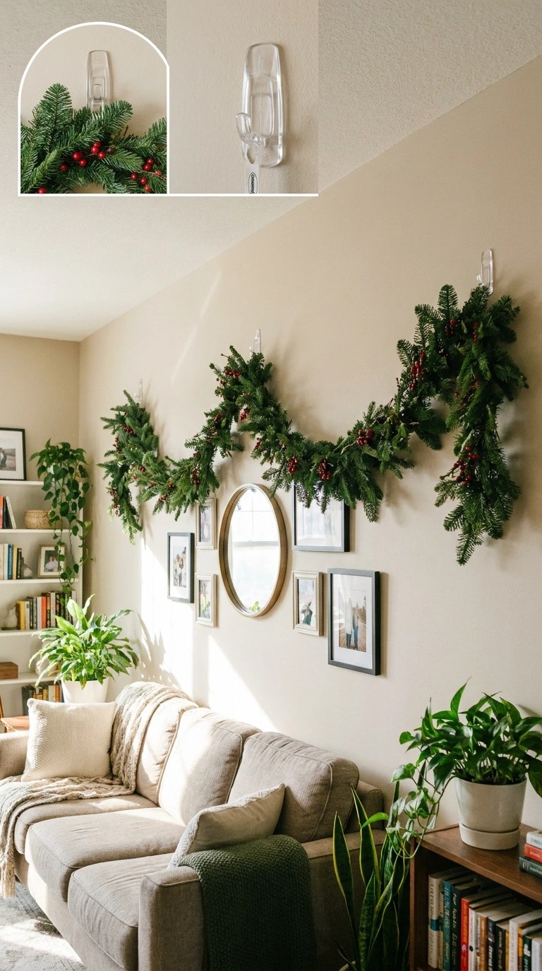 small apartment holiday decor ideas 5
