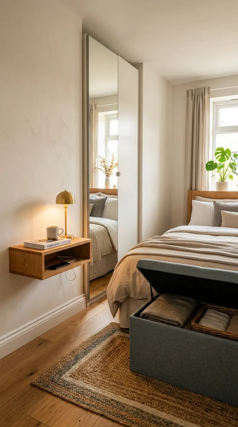 small bedroom feel twice as big 9