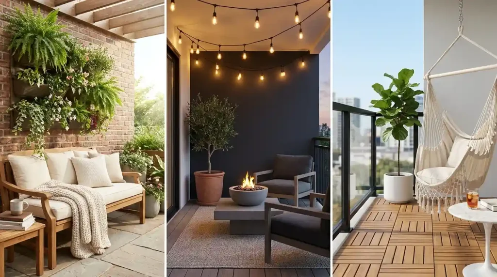 Small Patio Decor Ideas That Create an Outdoor Escape