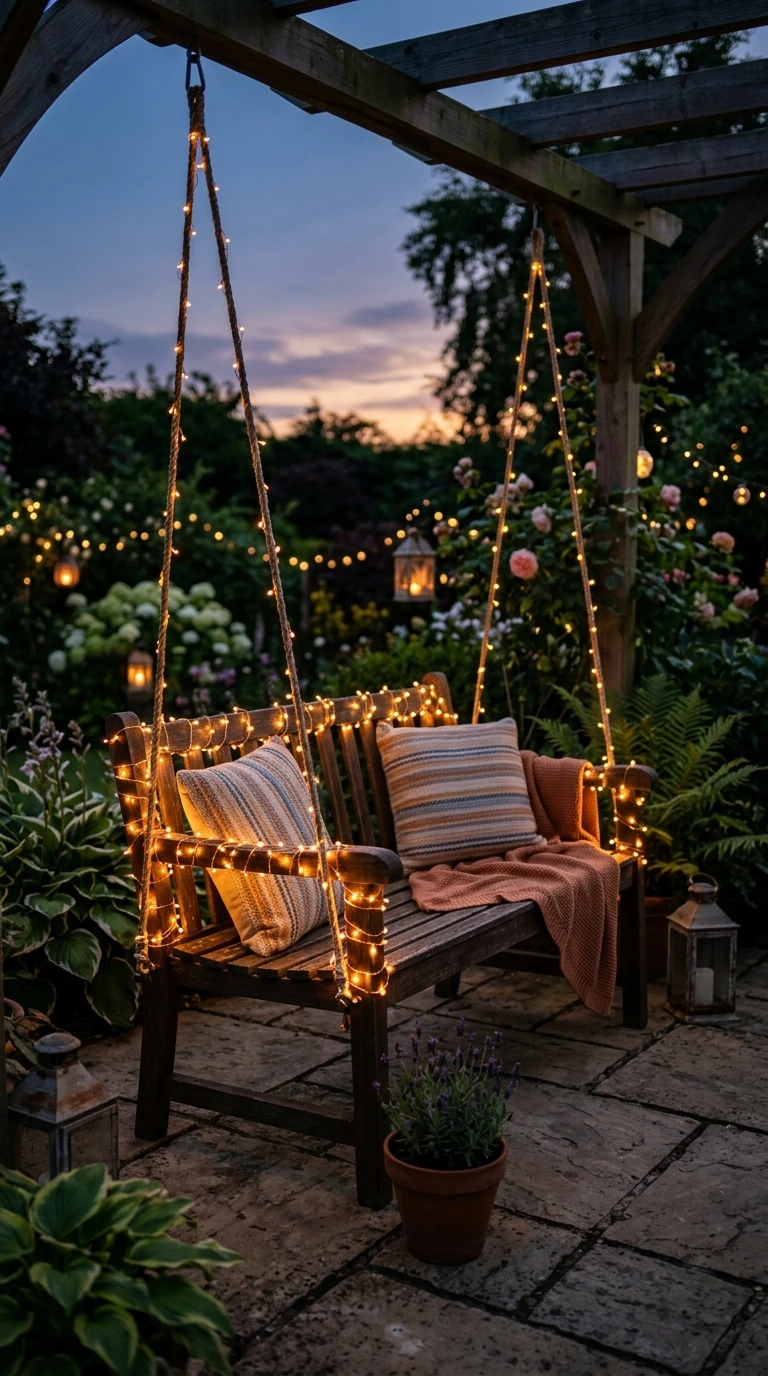 string light patio ideas 14