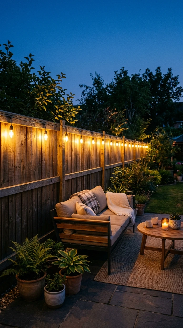 string light patio ideas 2