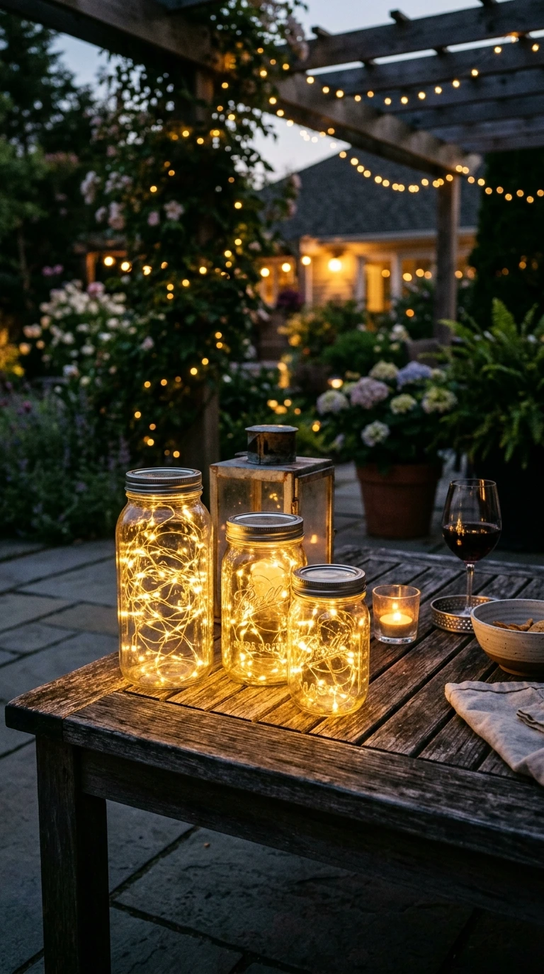 string light patio ideas 7