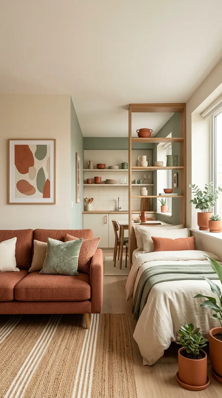 studio apartment decor inspiration 12