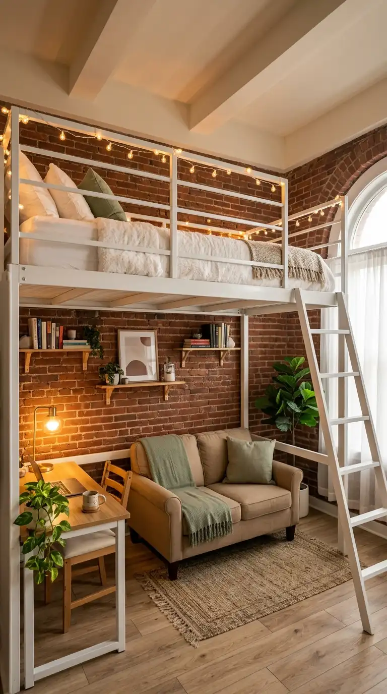 studio apartment decor inspiration 17