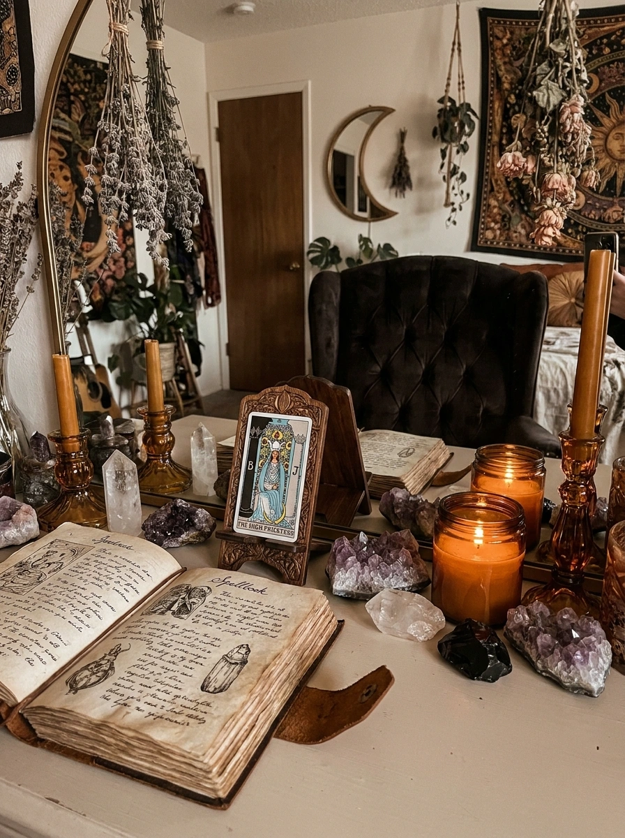 whimsigoth spooky fall bedroom decor cozy 22