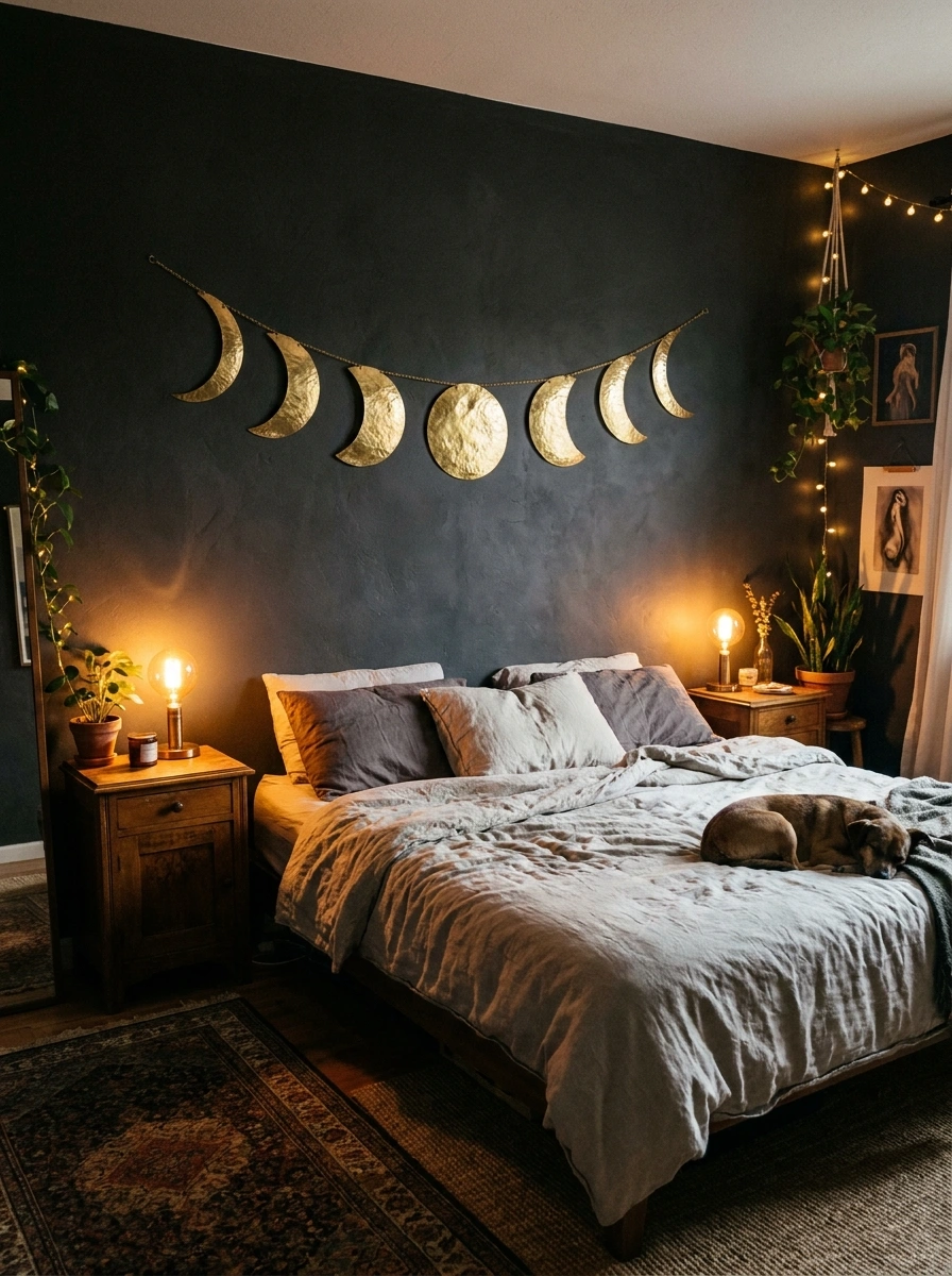 whimsigoth spooky fall bedroom decor cozy 6